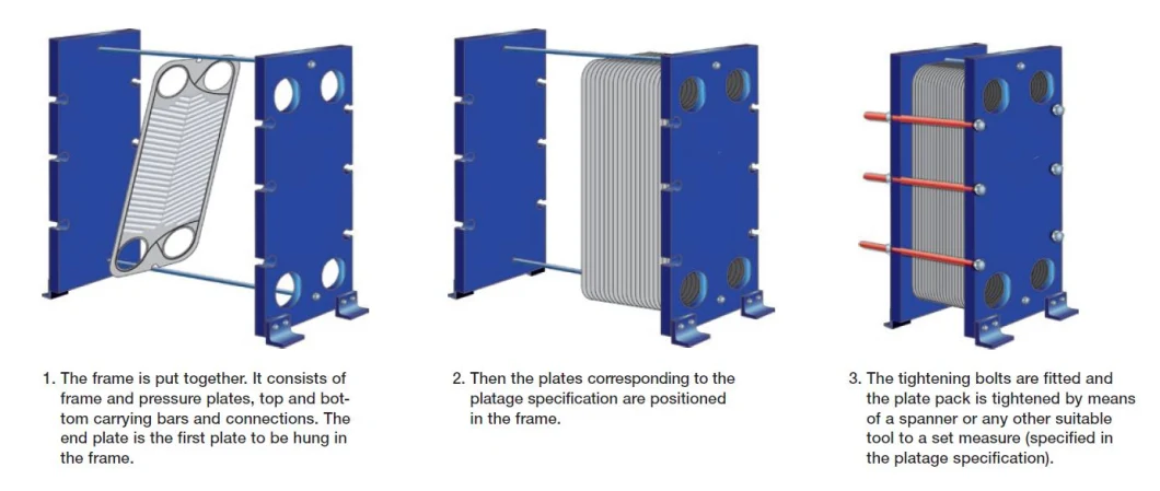 Industrial Chiller Machine and Plate Heat Exchange Double Wall Brazed Plate Heat Exchanger for Cooling Milk